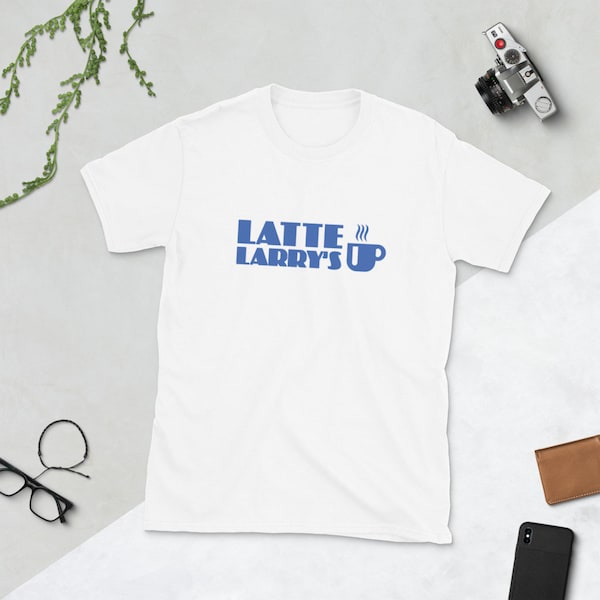 Curb Latte Larry David Latte Larry’s ShirtShort-Sleeve Unisex T-Shirt