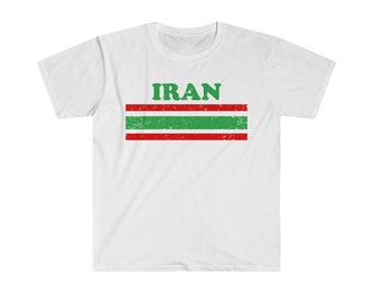 Iran National Flag Unisex Softstyle T-Shirt
