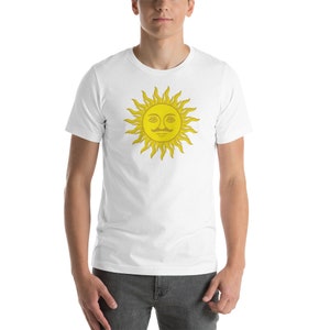 King Arthur Holy Grail Sun Short-Sleeve Unisex T-Shirt