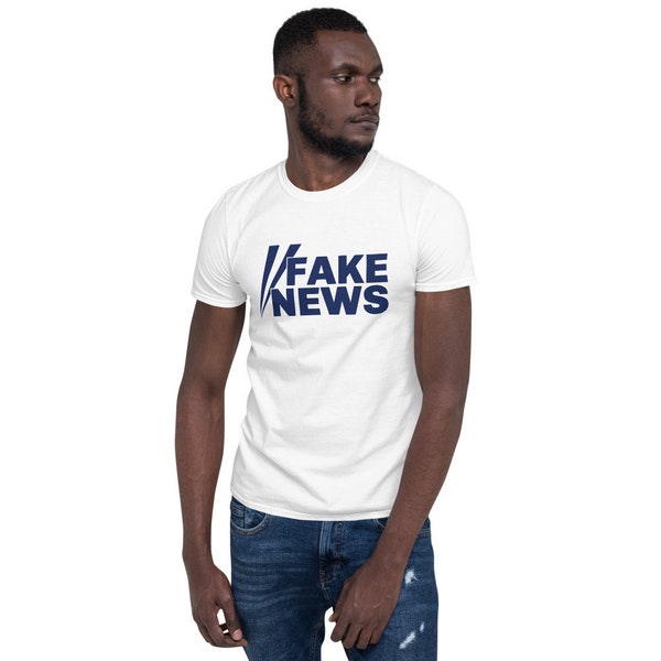 Fake News Shirt Anti Fox Anti-Fox Anti Trump Anti-Trump Short-Sleeve Unisex T-Shirt