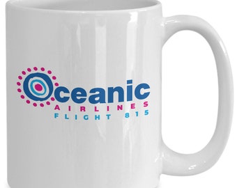 Oceanic airlines coffee mug