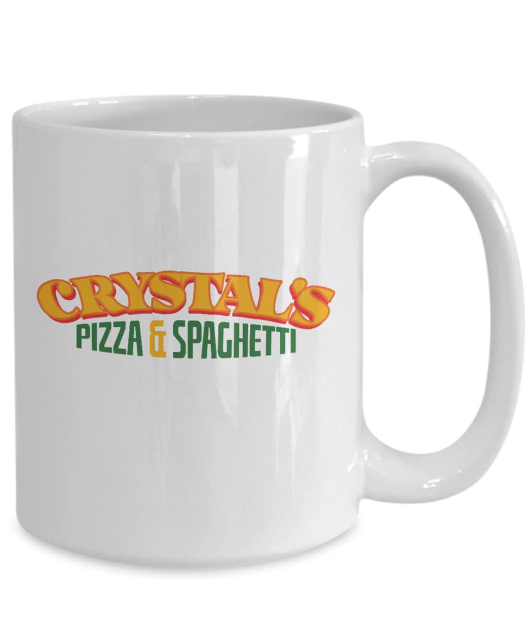 Dallas Texas Crystals Pizza and Spaghetti Coffee Mug Etsy