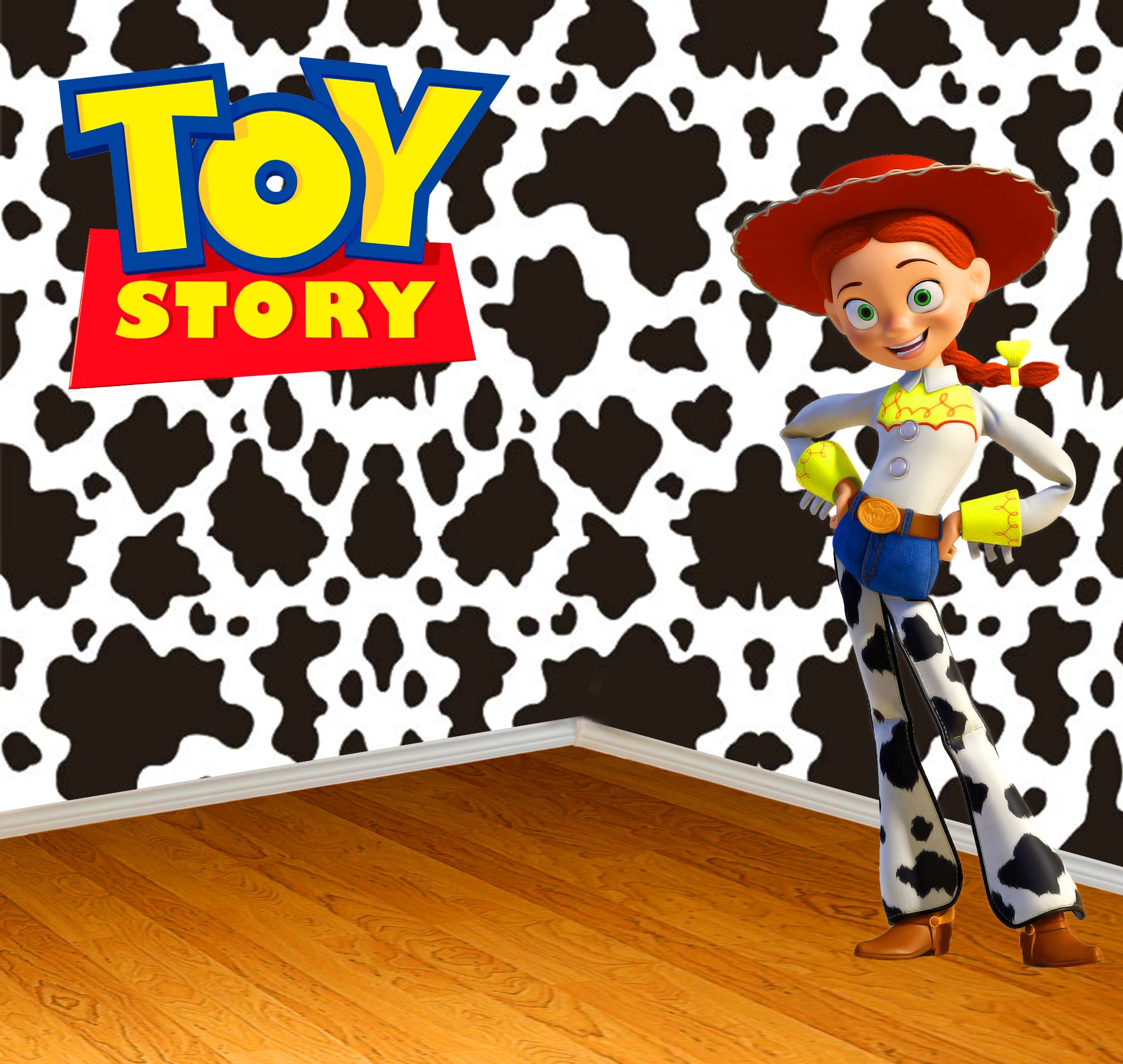 Toy Story Friends Backdrop Featuring Woody Buzz and Jessie - Etsy Ireland