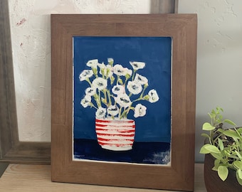 Original 'Spring II' Floral Still Life Acrylic Painting 11x14