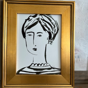 Original Art Self Portrait Painting 9x12