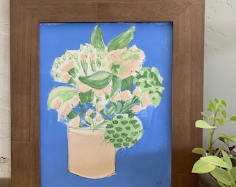 Original 'Spring I' Floral Still Life Acrylic Painting 11x14