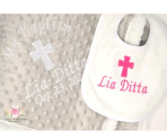 Personalized Baby Blanket With Embroidery | Custom Blankets | Baby Gifts