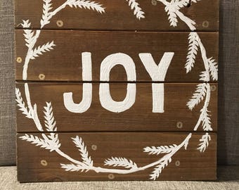 JOY | Christmas Sign