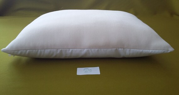 Uan Wool Travel Pillow Made With 100 British Wool And Etsy