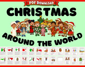 La Navidad alrededor del mundo: Cuaderno de actividades prácticas