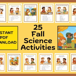Fall Science Experiments – 25 Hands-On Science Activities for Curious Kids!