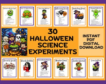 Halloween Science Experiments for Kids – 30 Spooky, Hands On STEM Adventures!