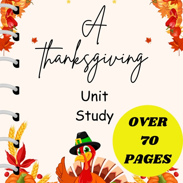 Thanksgiving Unit Study, Homeschool, Autumn, Fall, Pilgrim, Mayflower, Turkey, Cranberries, Apples, Feathers, Wompanoag, Science, Writing