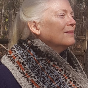 Fair Isle Cowl Knitting Pattern: Shetland Colorwork Neckwarmer (PDF)