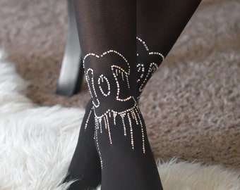 CHANEL STOCKING - inspired CC