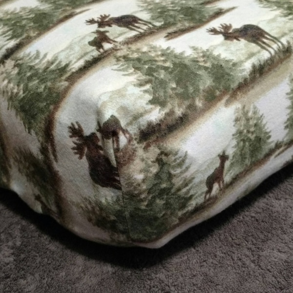 Moose Bedding Etsy
