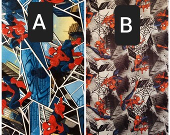 spiderman fitted crib sheet