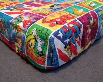 superman crib sheet