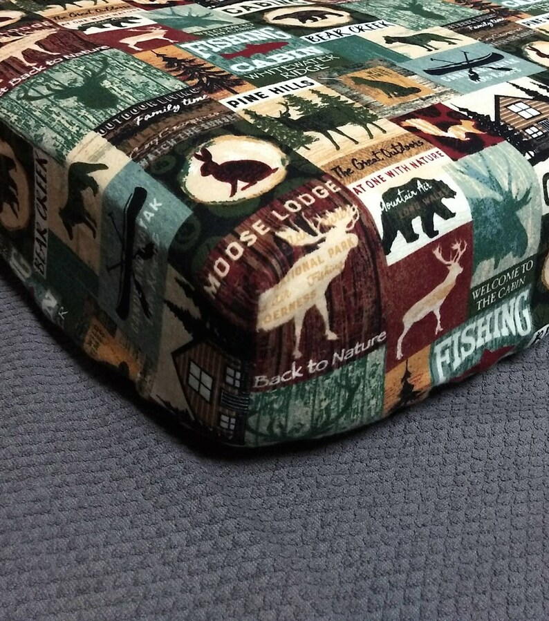 Fitted Crib Sheet Flannel Pillowcases Quilted Pillowcase Navy Etsy