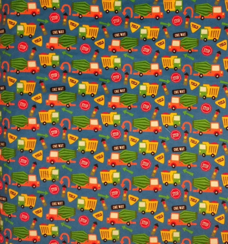 Fitted Crib Sheet Trucks Dump Fire Truck Construction Hauler Etsy