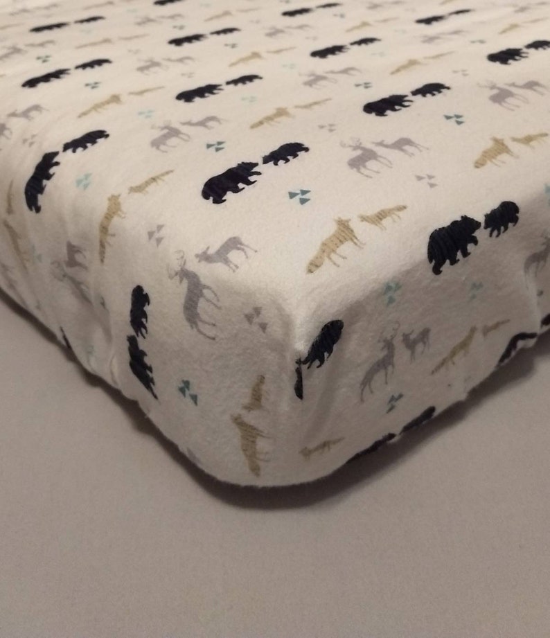 Fitted Crib Sheet or Pack 'n Play Sheet Changing Pad Cover Etsy