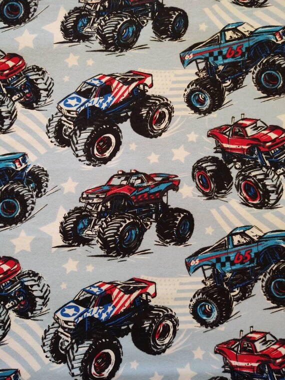 Fitted Crib Sheet Monster Truck Pillowcases Pack n Play Sheet Changing Pad Cover Monster Machines Premium Toddler Flannel Bedding Custom Etsy Australia
