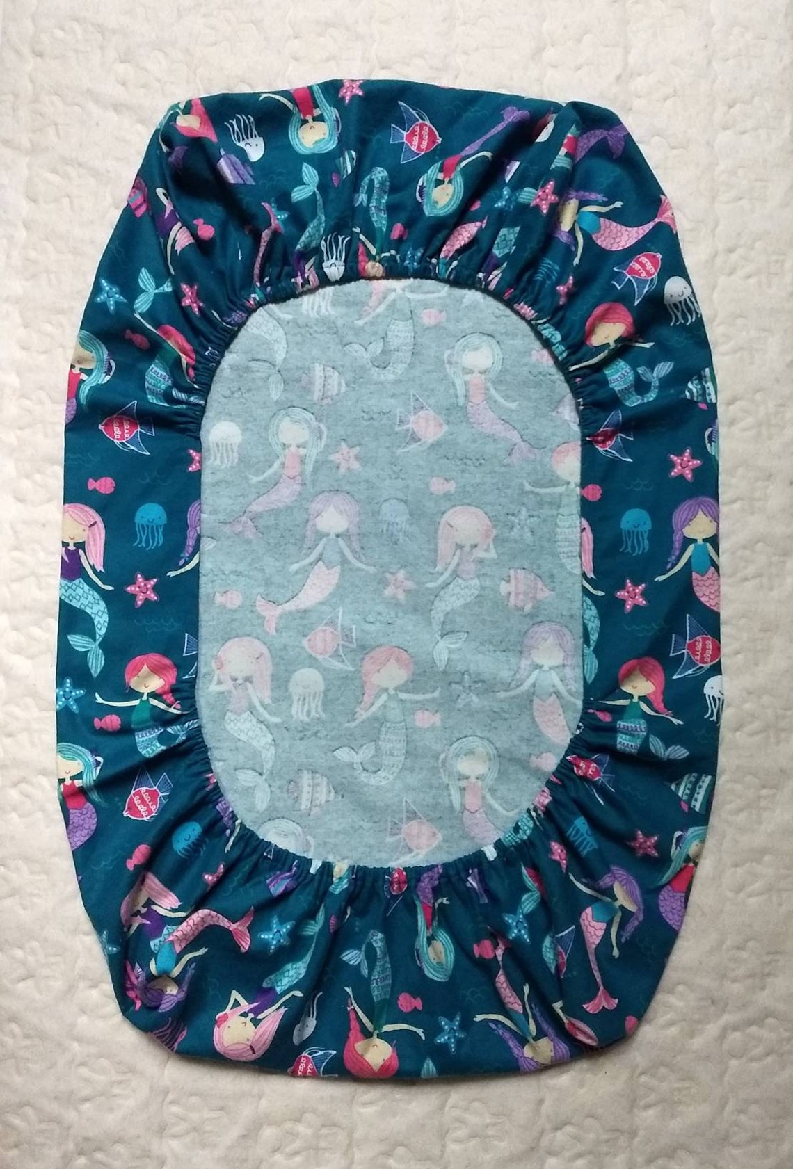 Fitted Crib Sheet Pillowcases Changing Pad Cover Pack'n | Etsy