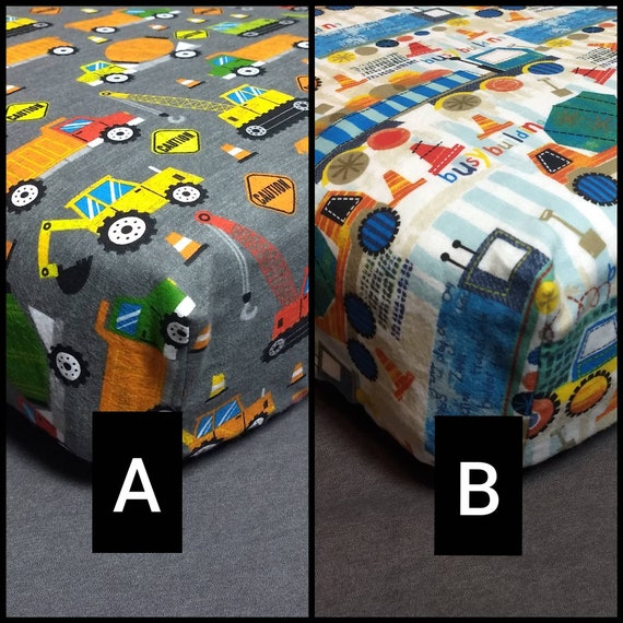 construction crib sheets