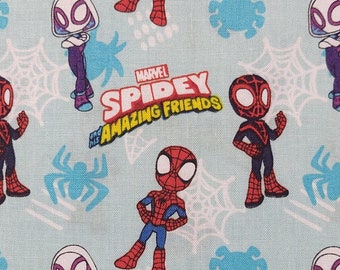 spiderman crib sheet