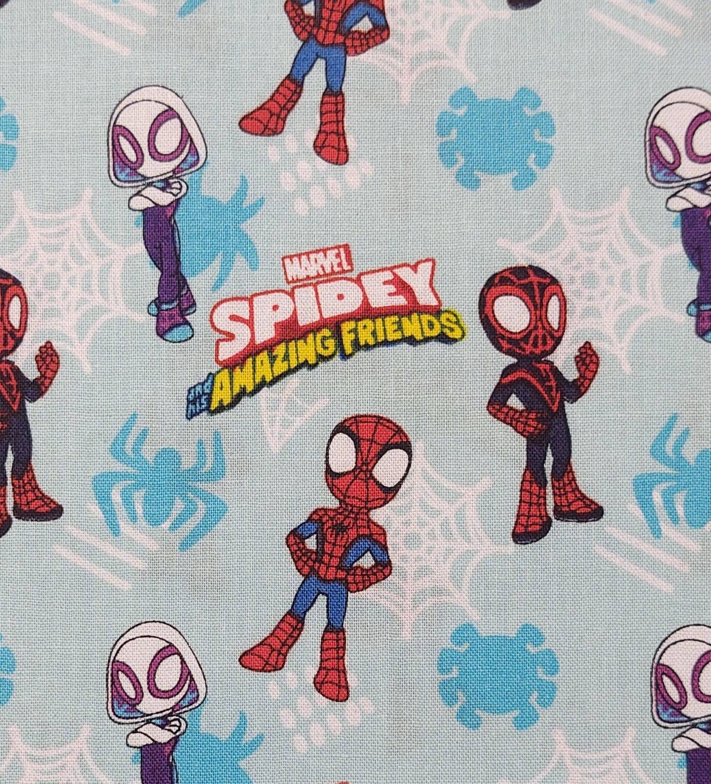 Spidey and His Amazing Friends Personalized Bedding Set, Spiderman Duvet  Cover Pillowcase, Spidey Amazing Custom Name Birthday Blanket 