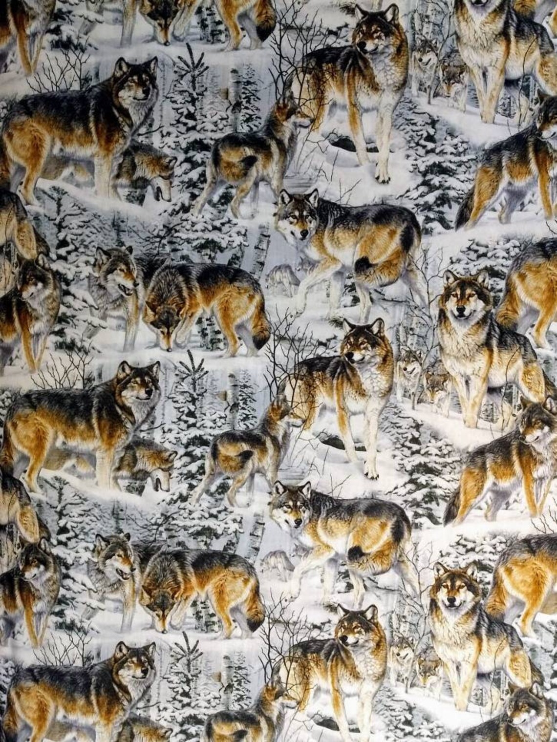 Fitted Crib Sheet Majestic Wolfe Pillowcases Pack 'n Play Etsy