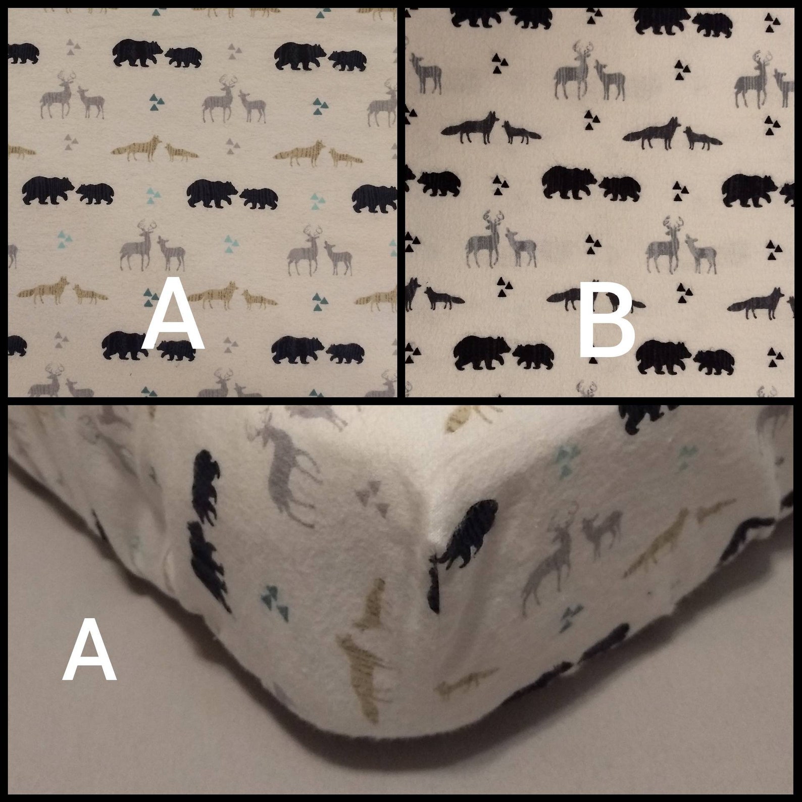 Fitted Crib Sheet or Pack 'n Play Sheet Changing Pad Cover Etsy