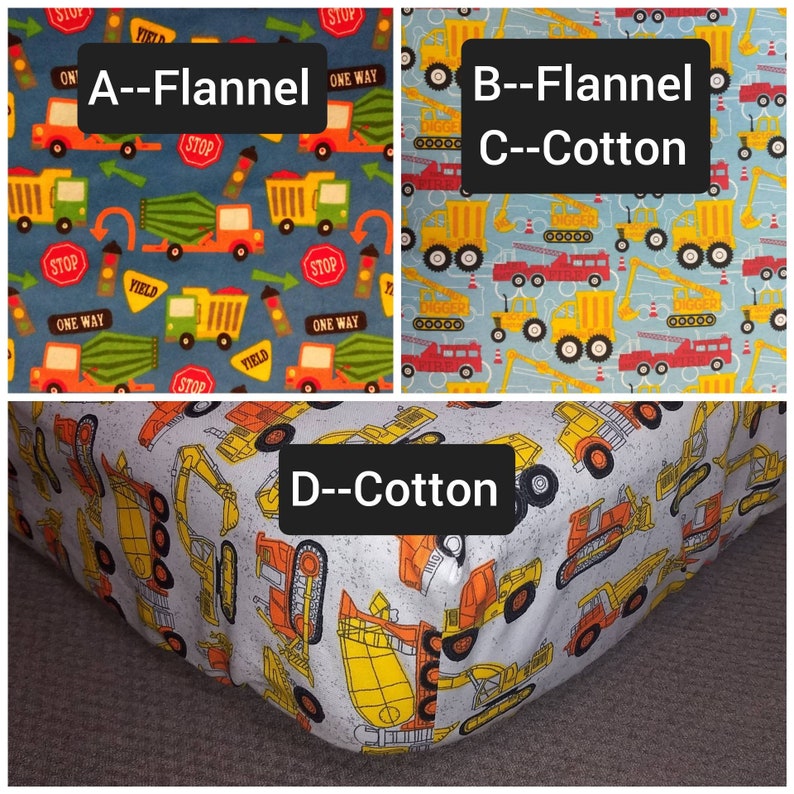 Fitted Crib Sheet Trucks Dump Fire Truck Construction Hauler Etsy