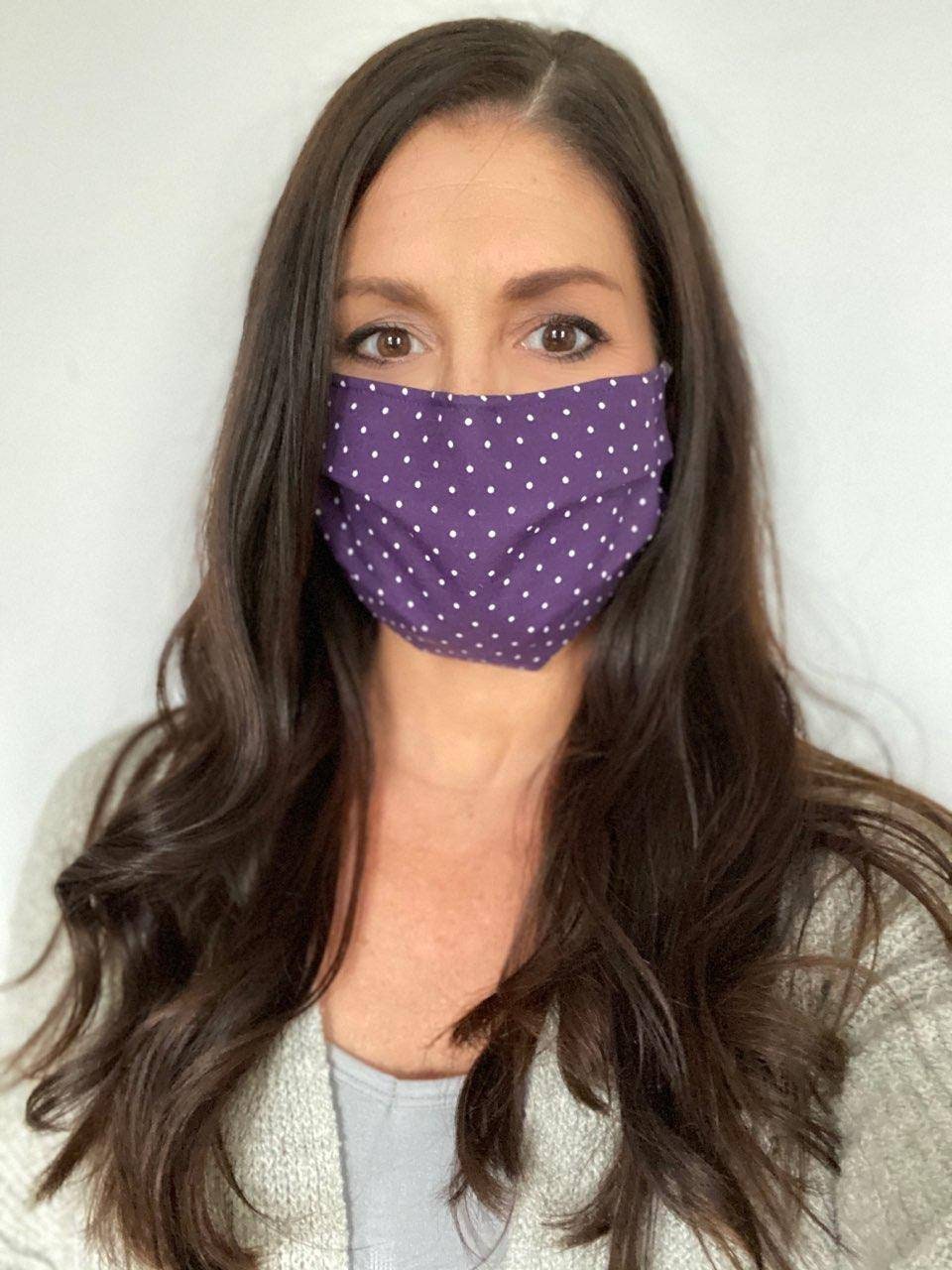 Face Mask / Washable / Reusable / Filter Pocket / Nose Piece / Adult …