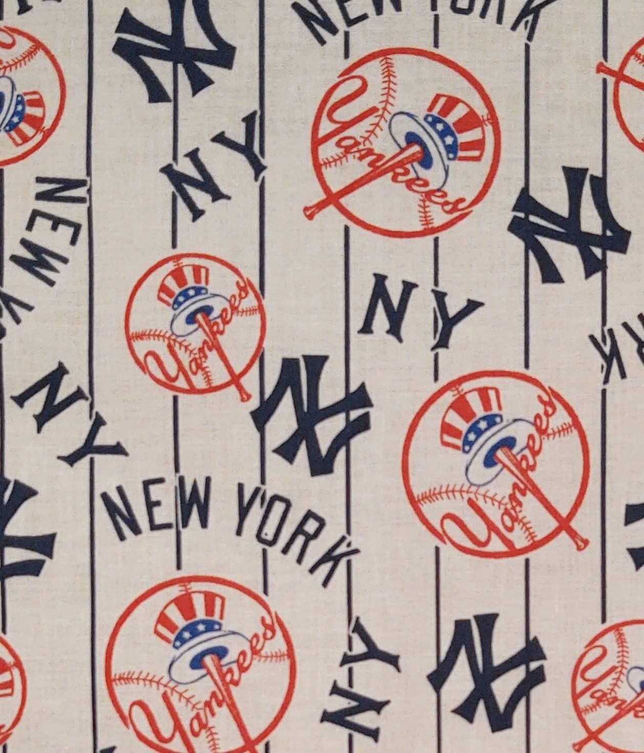 New York Yankees Cotton Fitted Sheet Pack 'n Play Sheet Etsy Australia