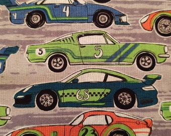 Personalized Name Baby Crib Sheets For Boys, Custom Cool Racing Car Standard Fitted Crib Sheet, Stretchy Breathable Crib Mattress Topper Nursery Bedding For Babies Infants Toddler 28\"x 52