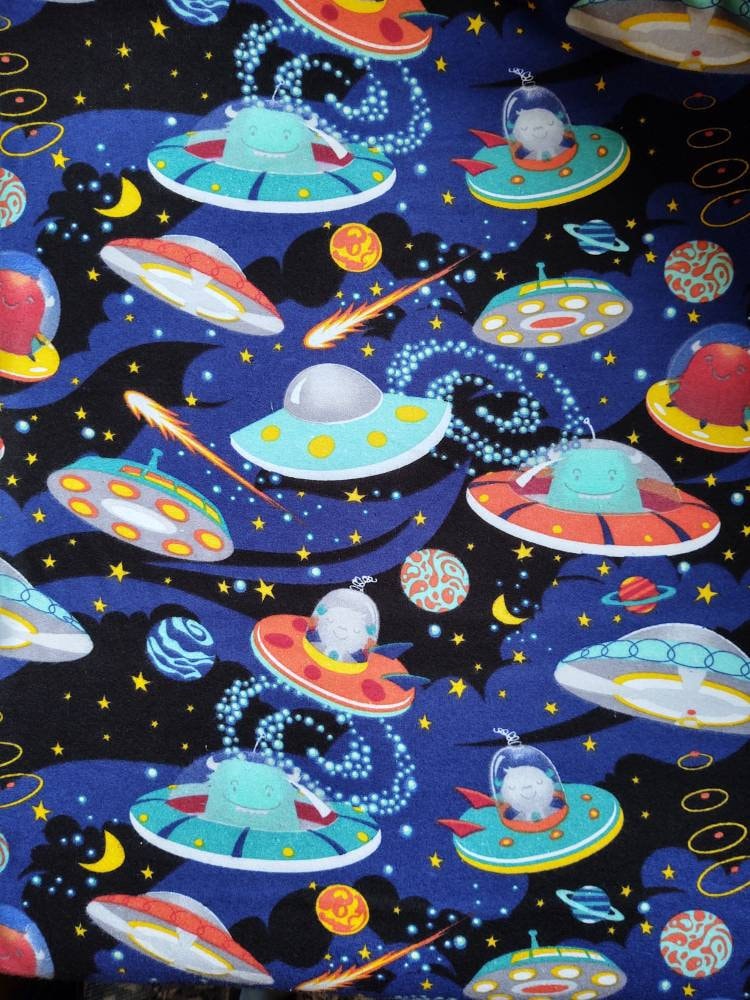 Little Muffincakes Plush Baby Blanket 30' X 40' Soft Fleece, Astronaut And Space Theme (Ashton) For Newborn & Up, Grey