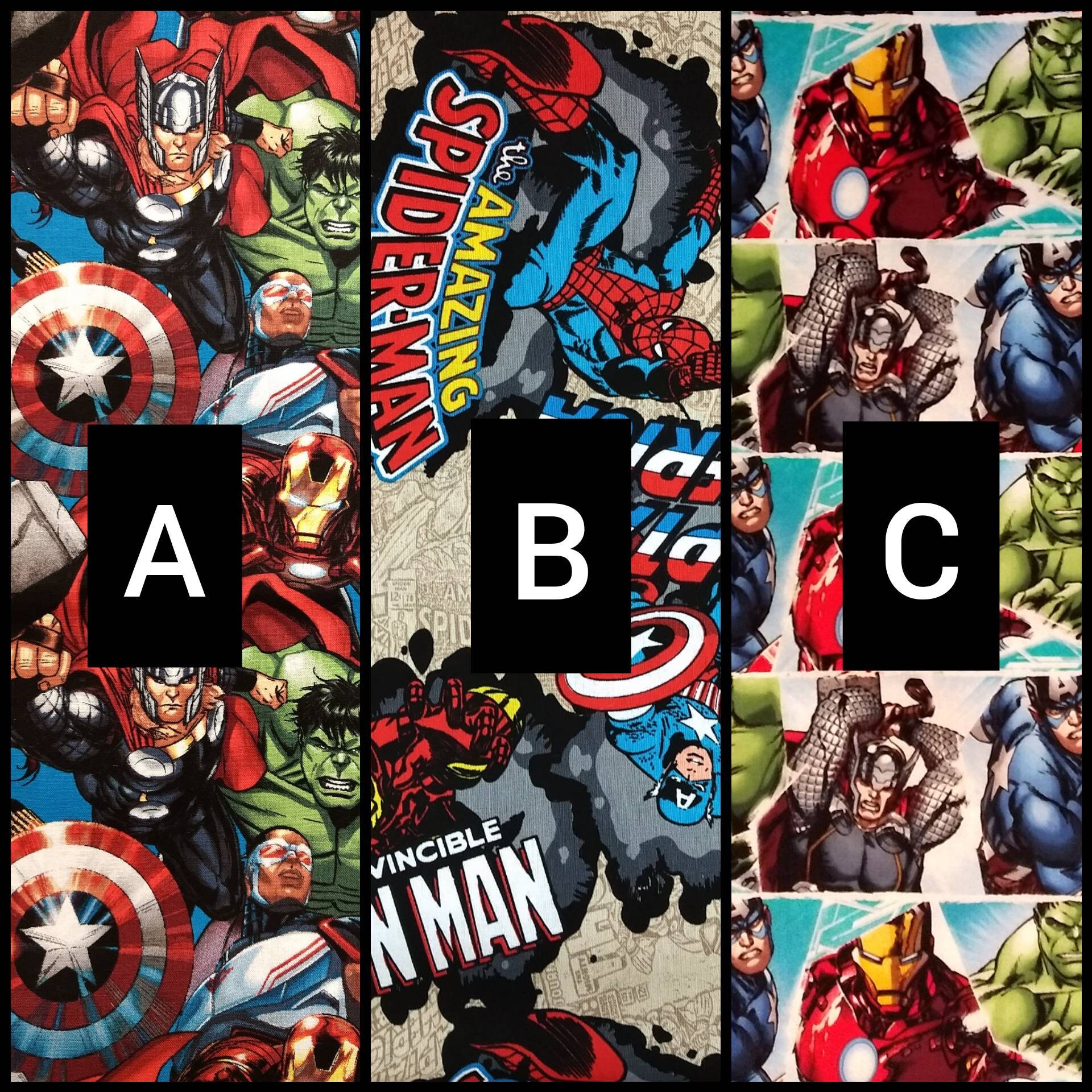 avengers crib sheet