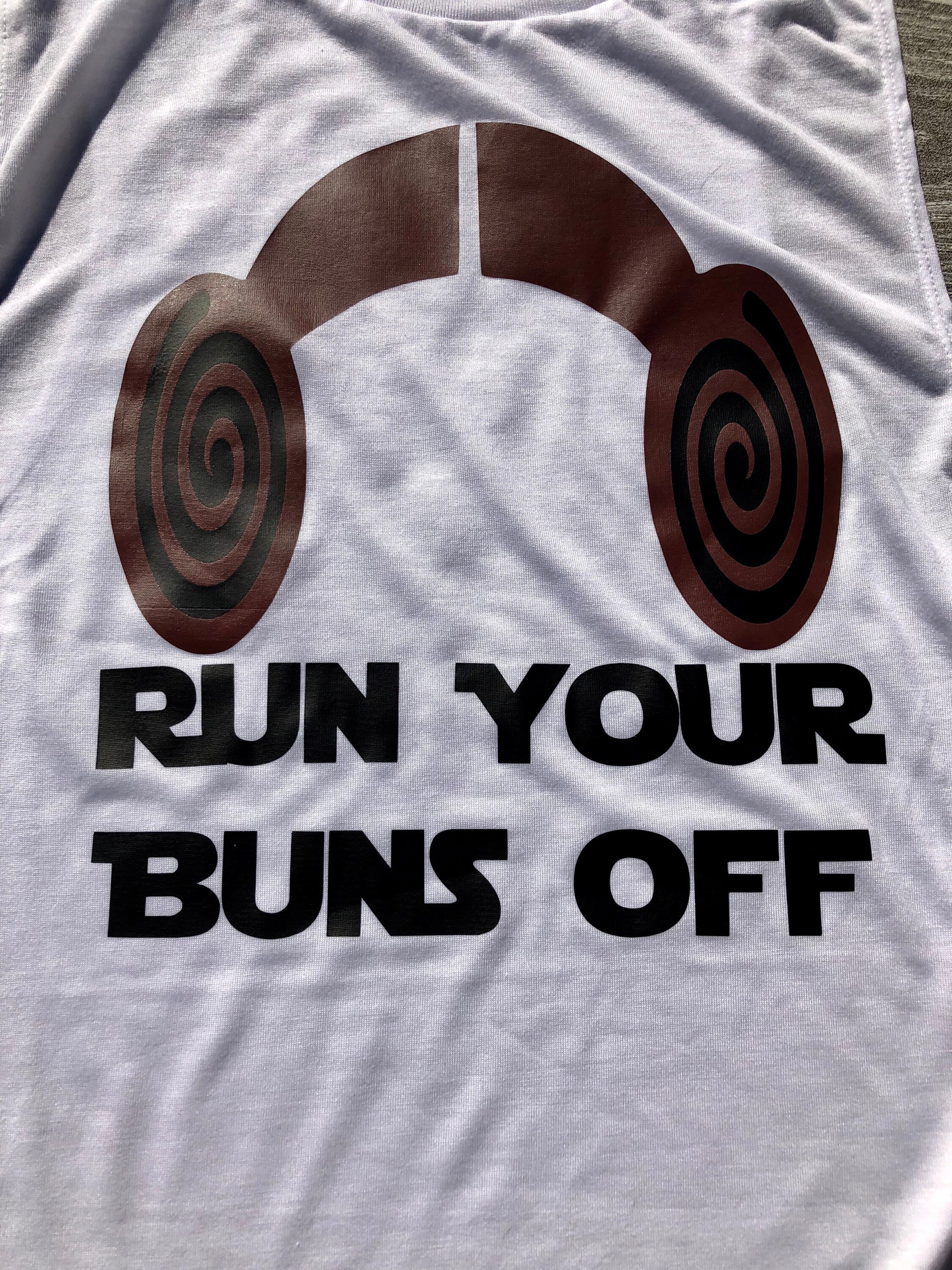 Star Wars Princess Leia Run Your Buns Off / Star Wars Running Etsy