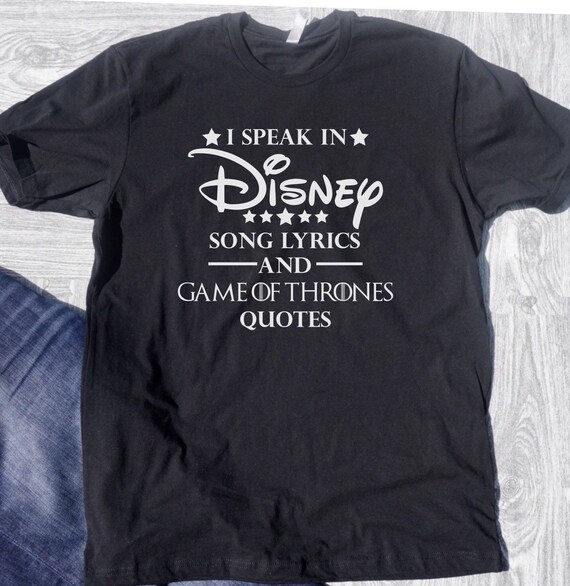 disney game of thrones shirt