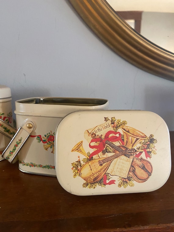 Set of Two Christmas Containers
