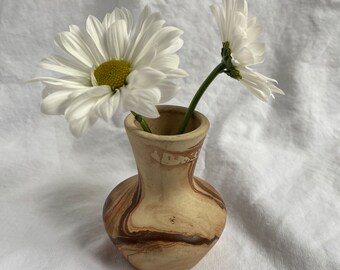 A Vintage Nemadji Pottery Bud Vase.