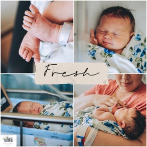 2 FRESH48 Mobile Lightroom Presets, Desktop Presets, Instagram Preset, Photo Preset, Insta Style, Cool Warm Filters, Indoor Presets Baby