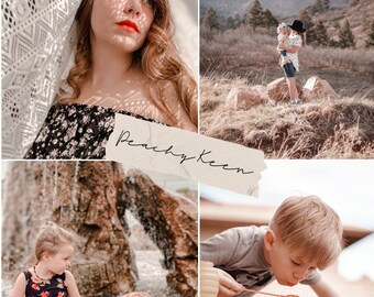 PEACHY KEEN single mobile Lightroom Presets, Desktop Presets, Instagram Preset, Photo Preset, InstaStyle, Cool Filters, Light Airy Bloggers