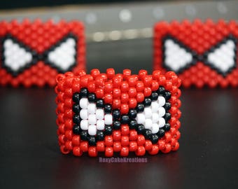 Spiderman Kandi Cuff