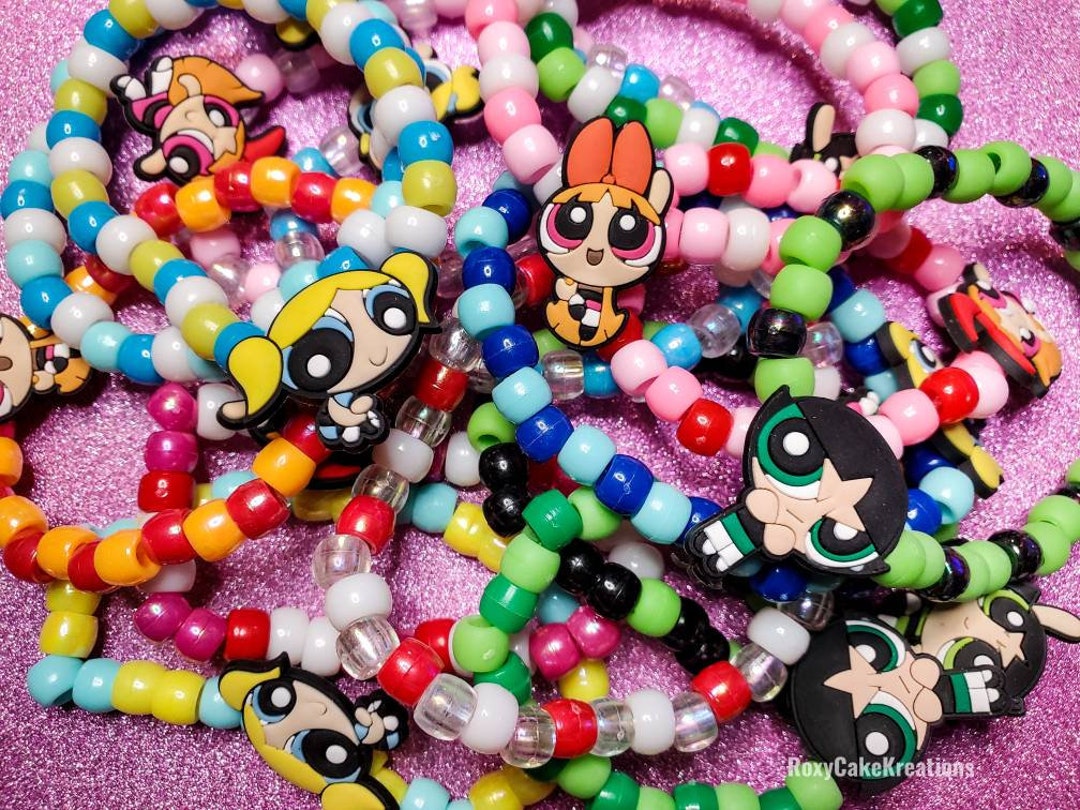 Powerpuff Girls Kandi Bracelets Singles Etsy