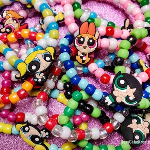Powerpuff Girls Kandi Bracelets, Singles