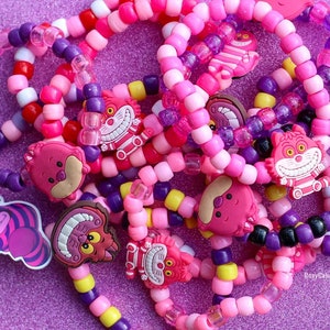 Cheshire Cat, Alice in Wonderland Kandi Bracelets, Singles