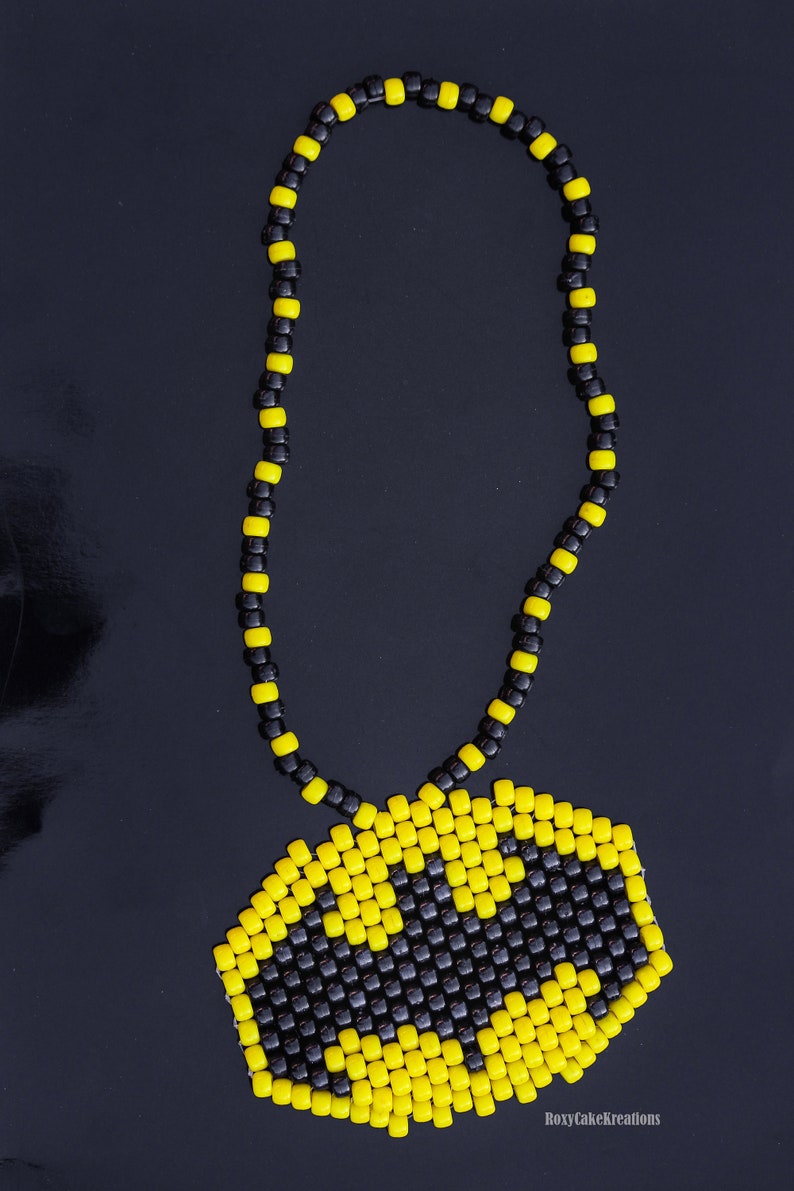 Batman Kandi Necklace
