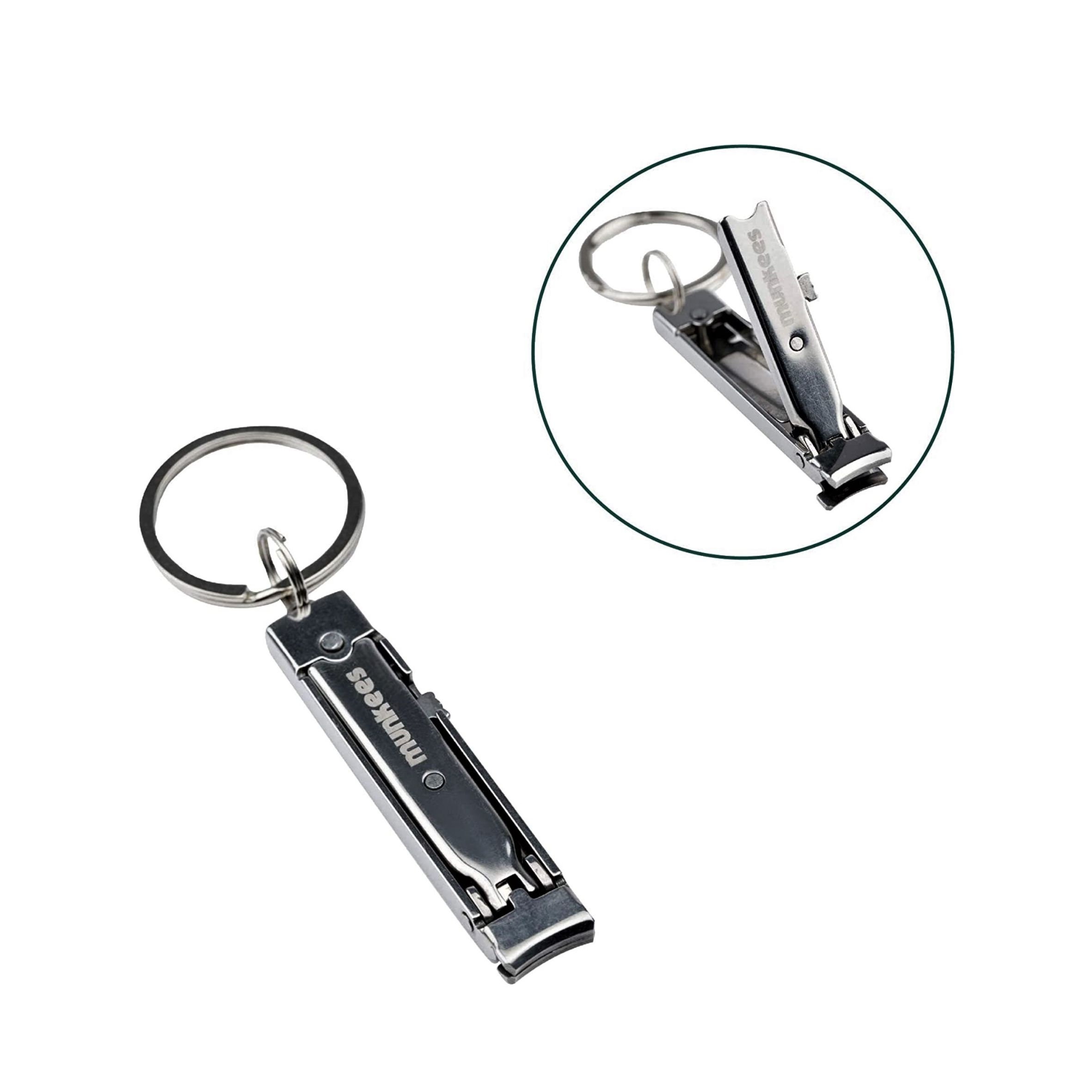 Munkees UltraThin Nail Clippers Keychain Mini cortador de Etsy